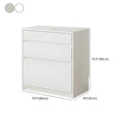Contemporary Stone Countertop Sideboard with Drawers