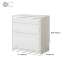 Contemporary Stone Countertop Sideboard with Drawers