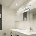 Modern Silver Dimmable LED Vanity Light with Adjustable Arm