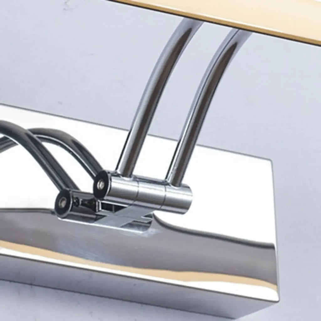 Modern Silver Dimmable LED Vanity Light with Adjustable Arm