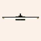 Arched Black Acrylic LED Vanity Light for Bathroom