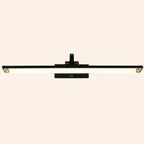 Arched Black Acrylic LED Vanity Light for Bathroom