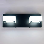 Creative Acrylic Cube 3 Head Wall Lamp for Bathroom Mirror