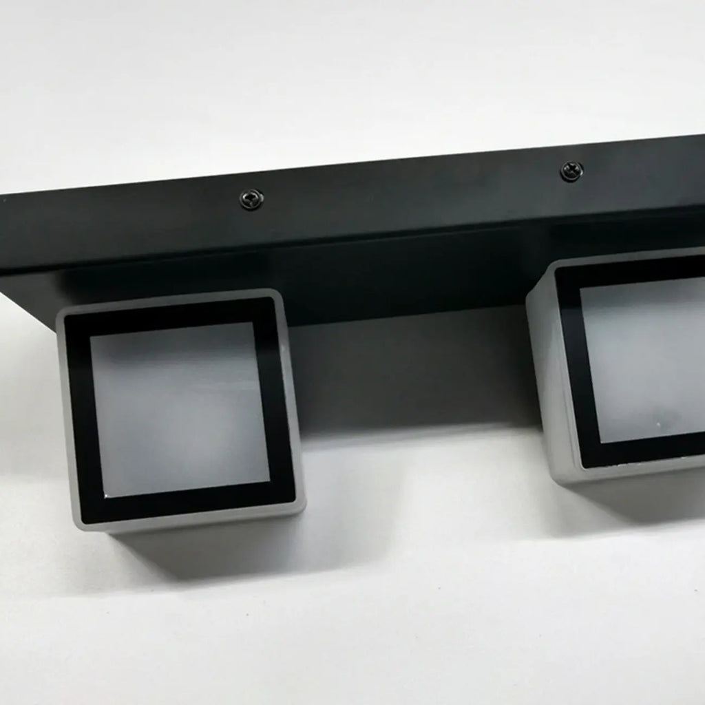 Creative Acrylic Cube 3 Head Wall Lamp for Bathroom Mirror