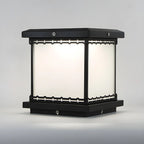 Modern Cube LED Table Lamp with Matte Finish for Outdoors
