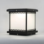 Modern Cube LED Table Lamp with Matte Finish for Outdoors