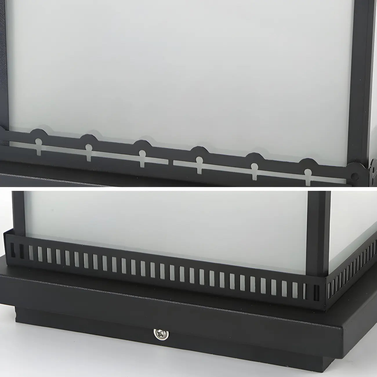 Modern Cube LED Table Lamp with Matte Finish for Outdoors