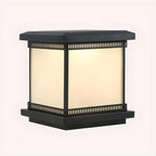 Modern Cube LED Table Lamp with Matte Finish for Outdoors