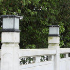 Modern Cube LED Table Lamp with Matte Finish for Outdoors