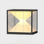 Modern Decorative Cube LED Table Lamp for Outdoors