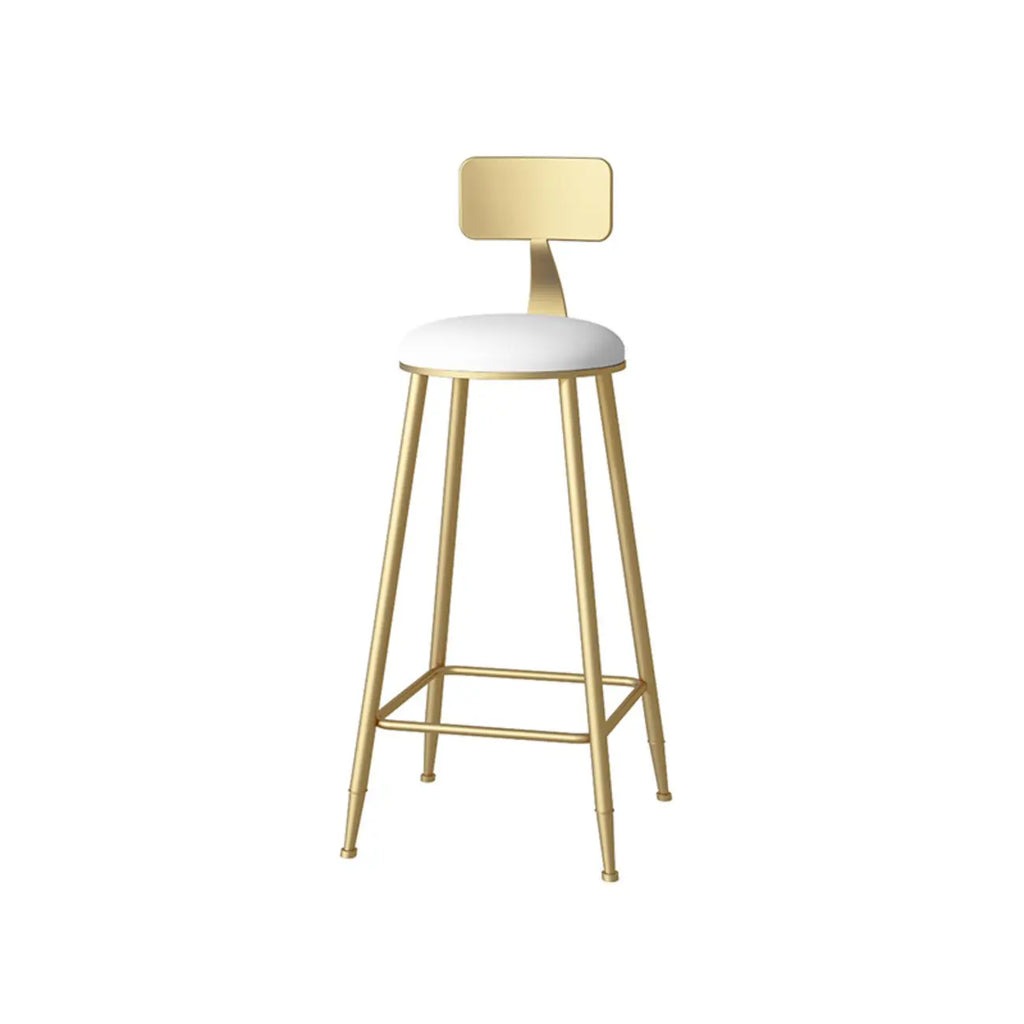 Elegant Faux Marble Bar Table Set with Upholstered Chairs