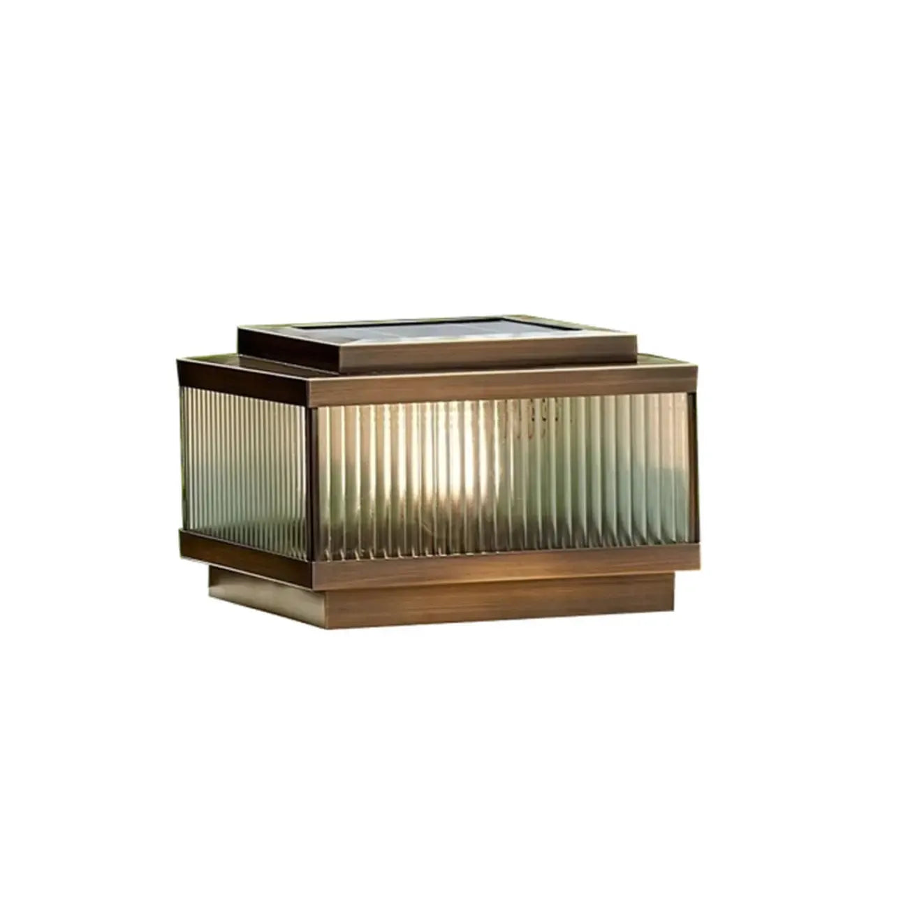 Vintage Decorative Glass Outdoor Table Lamp