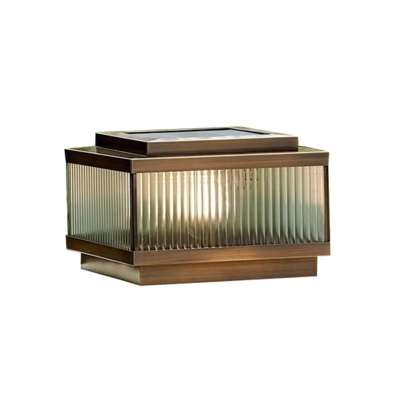 Vintage Decorative Glass Outdoor Table Lamp