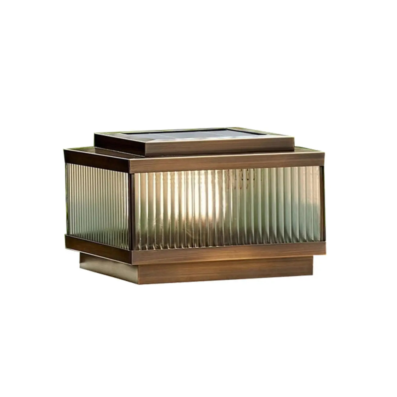 Vintage Decorative Glass Outdoor Table Lamp