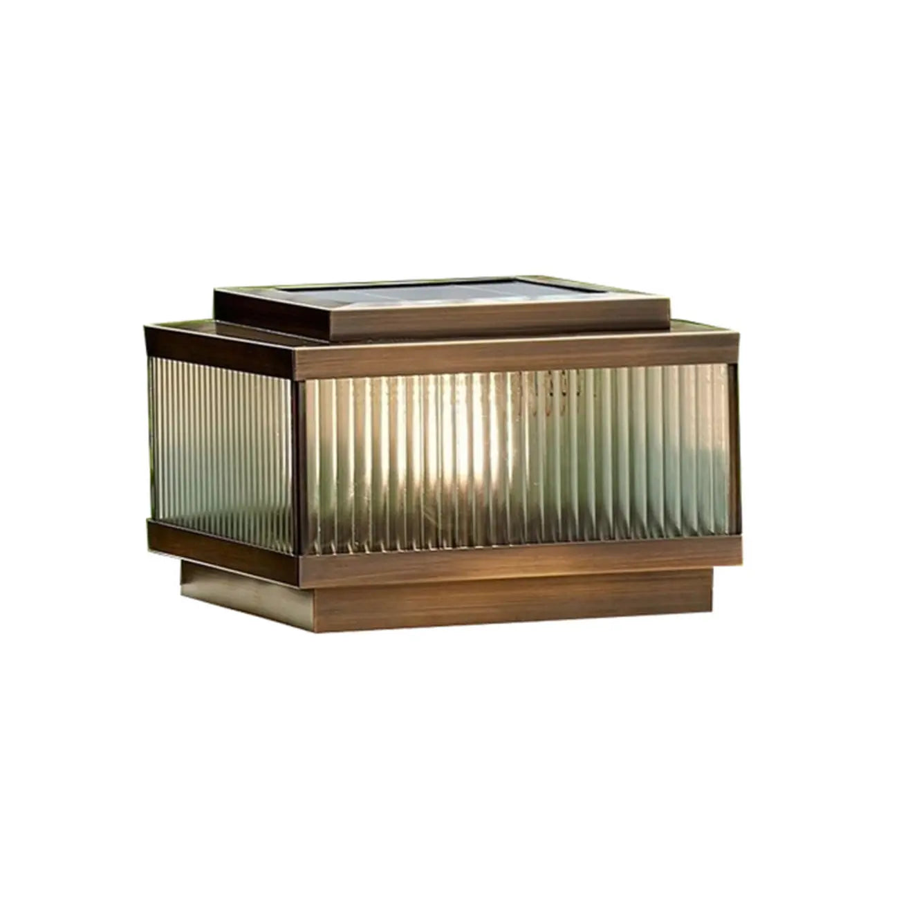 Vintage Decorative Glass Outdoor Table Lamp