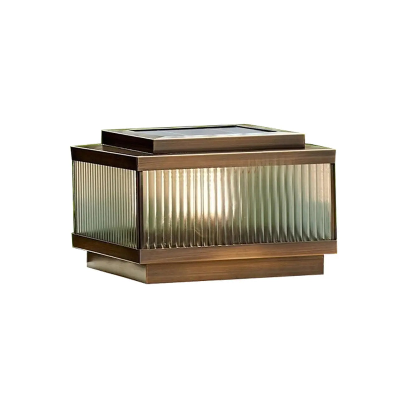 Vintage Decorative Glass Outdoor Table Lamp