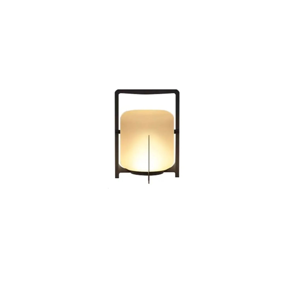 Modern Cylinder LED Outdoor Patio Table Lamp