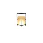 Modern Cylinder LED Outdoor Patio Table Lamp