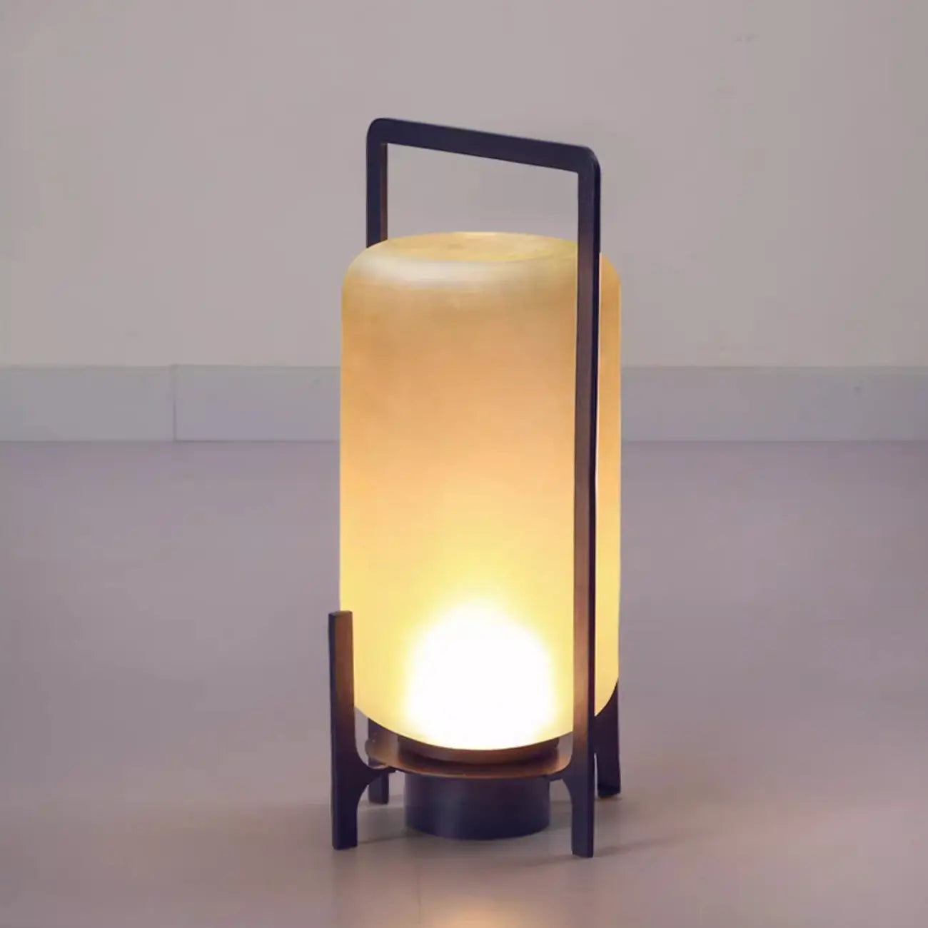 Modern Cylinder LED Outdoor Patio Table Lamp