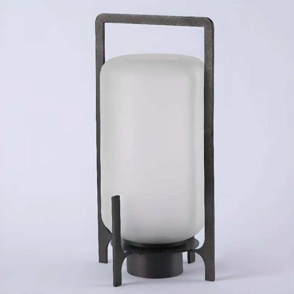 Modern Cylinder LED Outdoor Patio Table Lamp