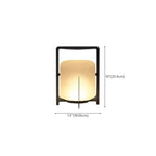 Modern Cylinder LED Outdoor Patio Table Lamp