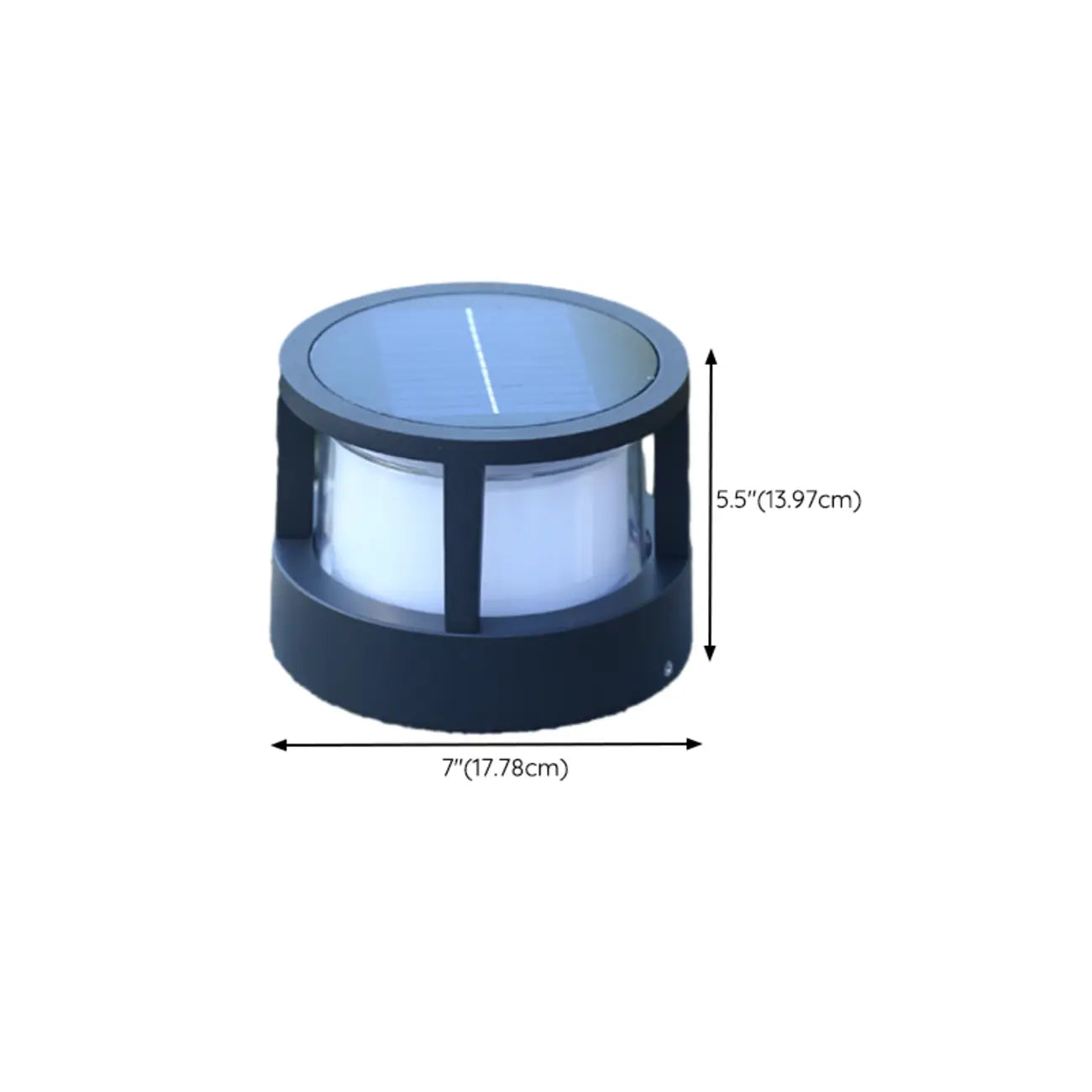 Modern LED Outdoor Table Lamp with Minimalist Design