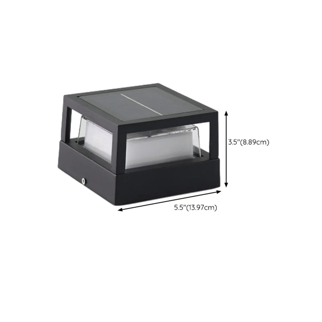 Modern LED Outdoor Table Lamp with Minimalist Design