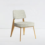 Modern Upholstered Dining Chair with Arm