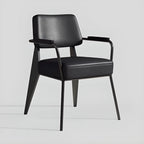 Modern Upholstered Dining Chair with Arm