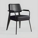 Modern Upholstered Dining Chair with Arm