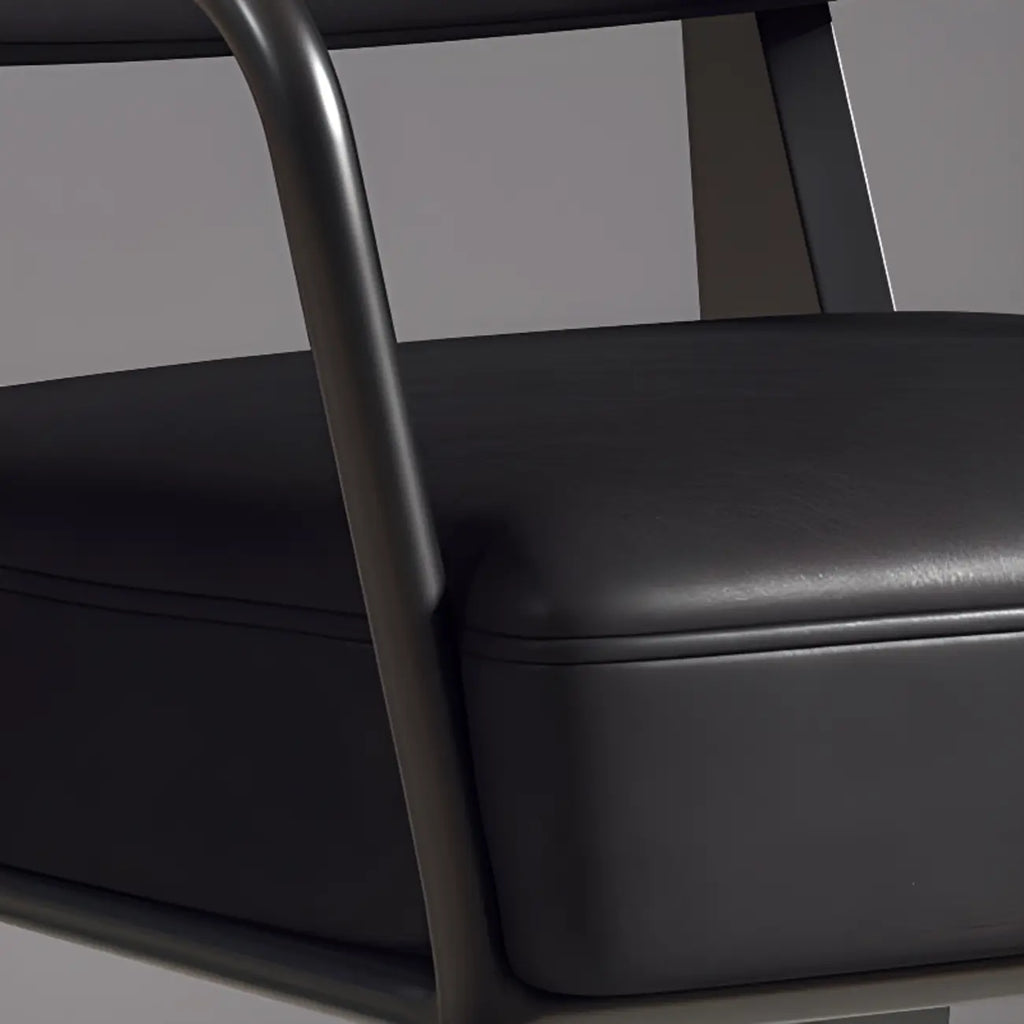 Modern Upholstered Dining Chair with Arm