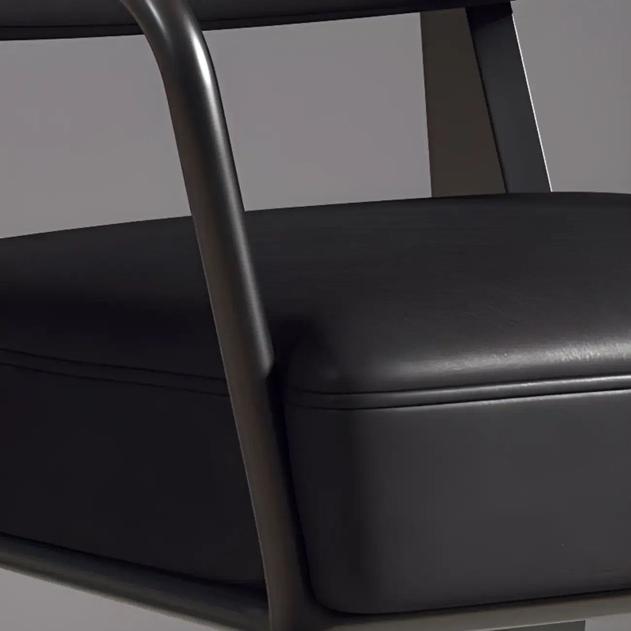 Modern Upholstered Dining Chair with Arm