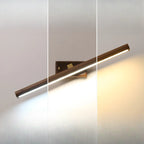 Modern Wood LED Vanity Light Fixture with Rotable Design