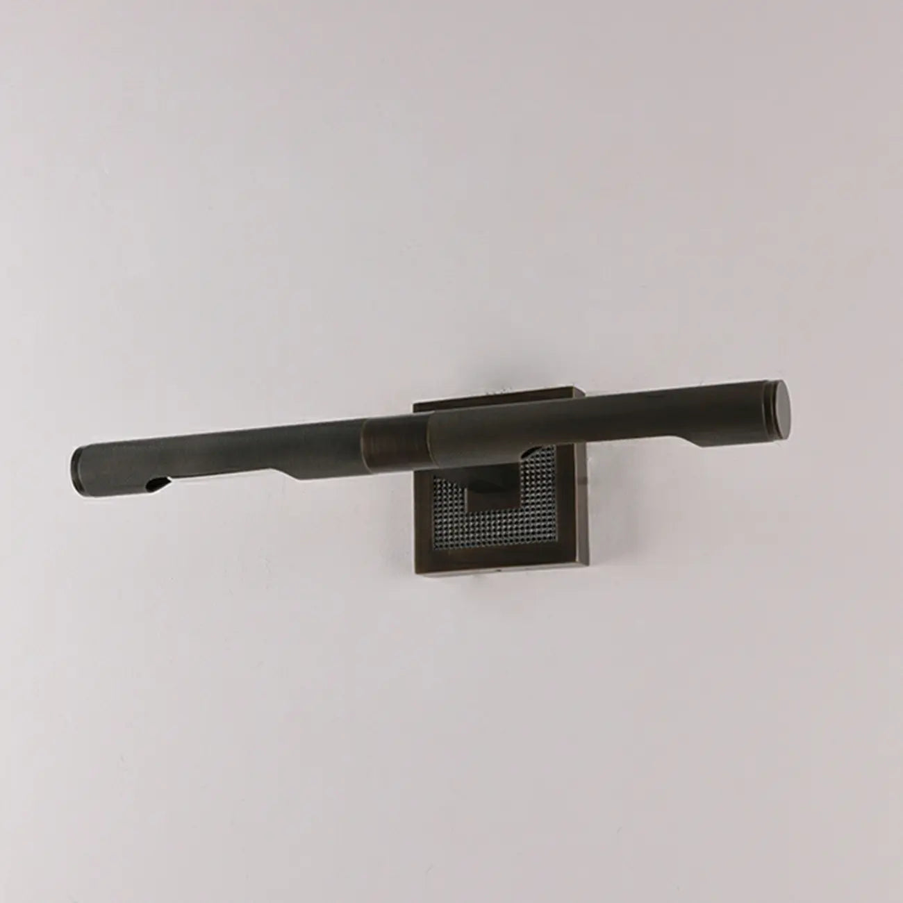 2-Light Modern Black Linear Vanity Light for Bathroom Wall