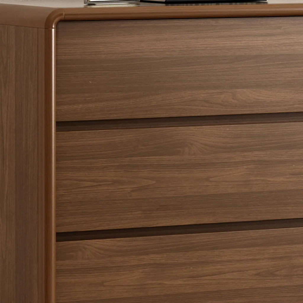 Modish Accent Cabinet for Living Room with Multiple Drawers