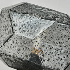 Geometric Caramel Glass Table Lamp for Living Room