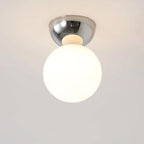 5 to 9 Inch Acrylic Globe Ceiling Light for Residential Use
