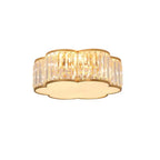 19 to 20 Inch Crystal Ceiling Light for Modern Living Room