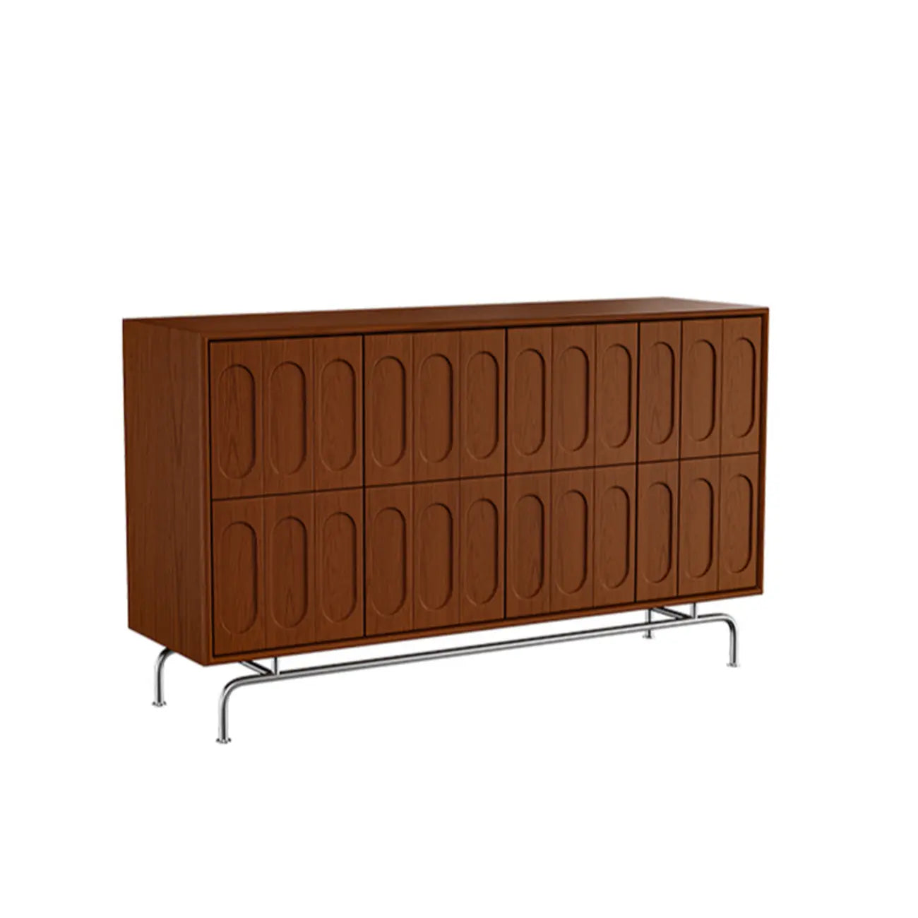 35.5 Modern Pine Black Storage Cabinet for Living Room