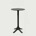 Modern Round White Acrylic Pub Bar Table for Bistro