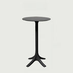 Modern Round White Acrylic Pub Bar Table for Bistro