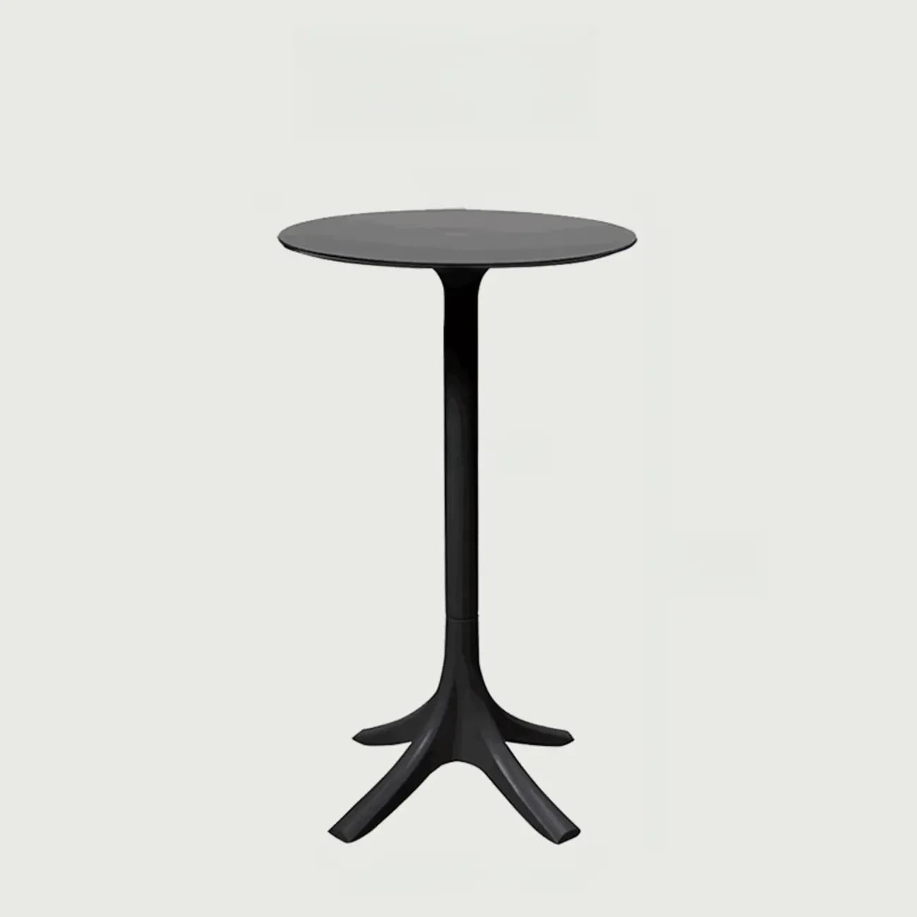 Modern Round White Acrylic Pub Bar Table for Bistro