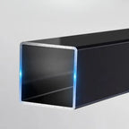 Modern Bar Table with Wood Top and Metal Legs
