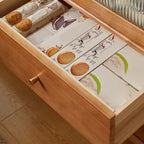Adjustable Cherry Wood Floor Kitchen China Cabinet