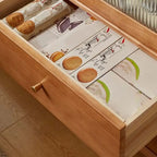 Adjustable Cherry Wood Floor Kitchen China Cabinet