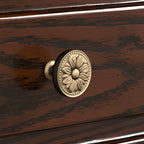 American Country Lacquered Finish Ash Wood 5-Drawer Chest