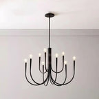 Mid-Century Branch Ceiling Chandelier with Adjustable Height