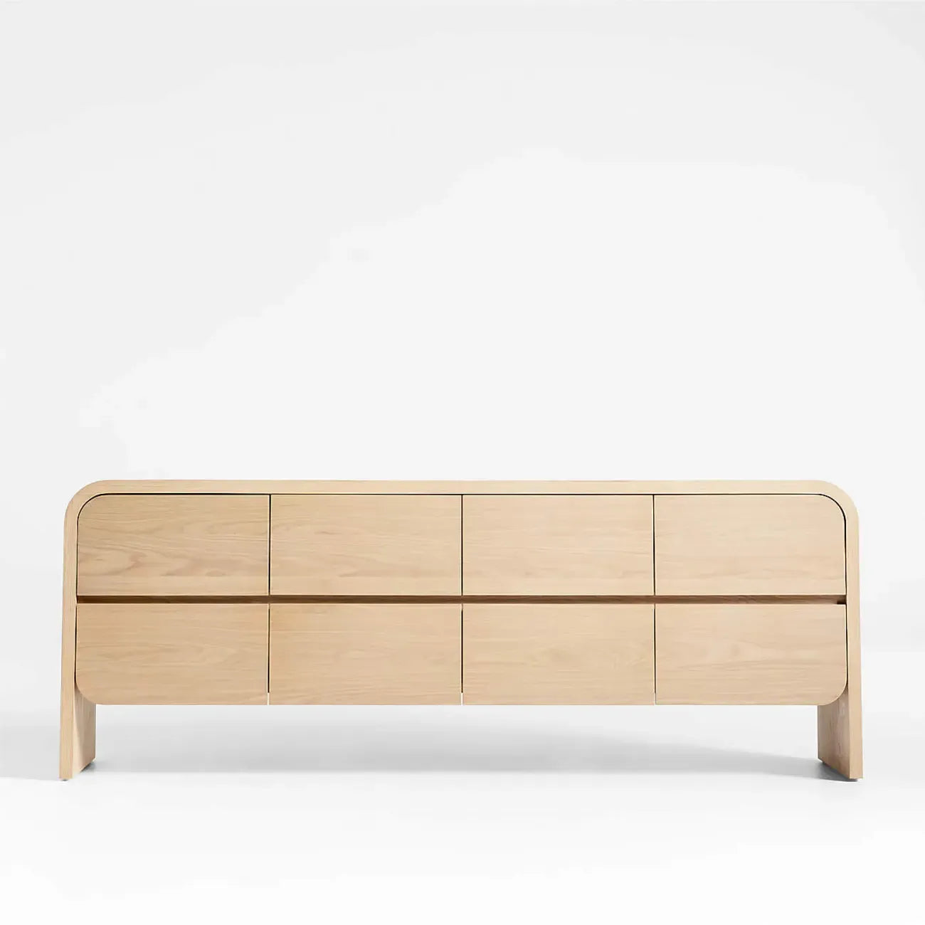 19.5''W Elegant Wooden Dresser with 8-Drawers for Bedroom