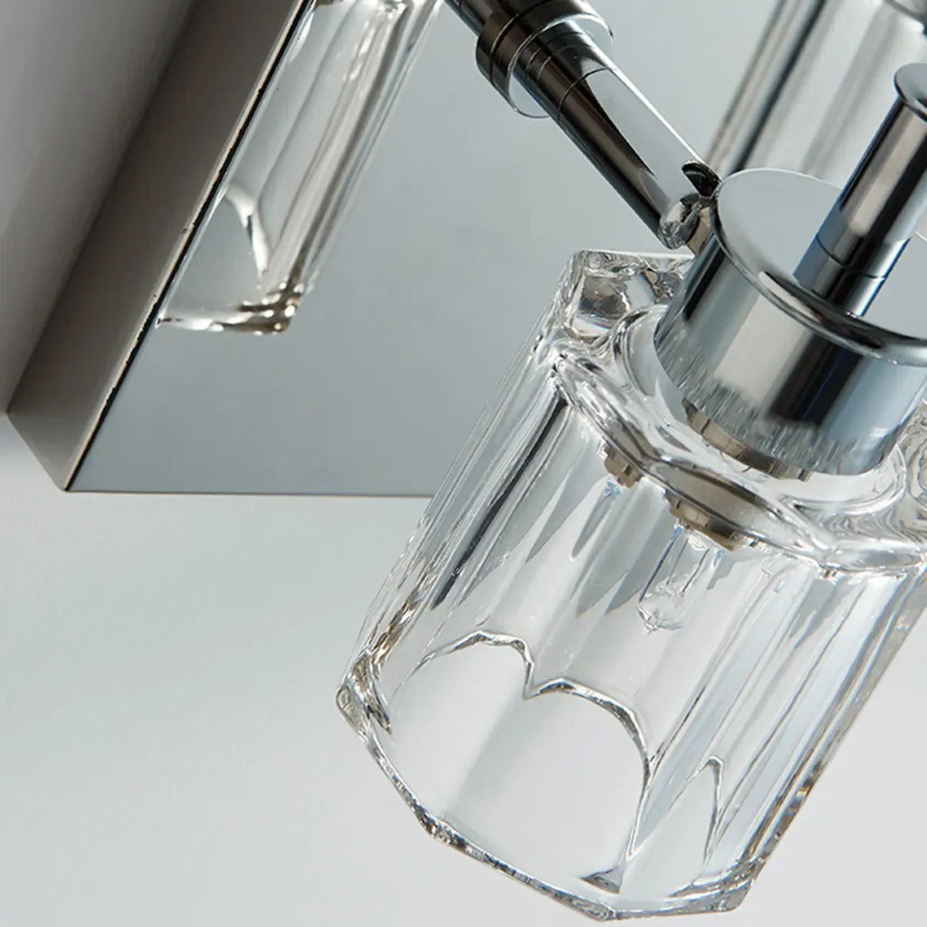 4 Bulb Vintage Bath Vanity Light with Brushed Nickel Shade