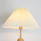 Adjustable Stacked Ball Floor Lamp with Fabric Shade